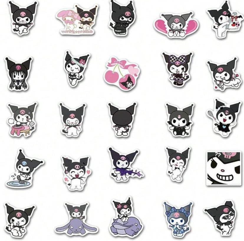 kuromi sticker pack