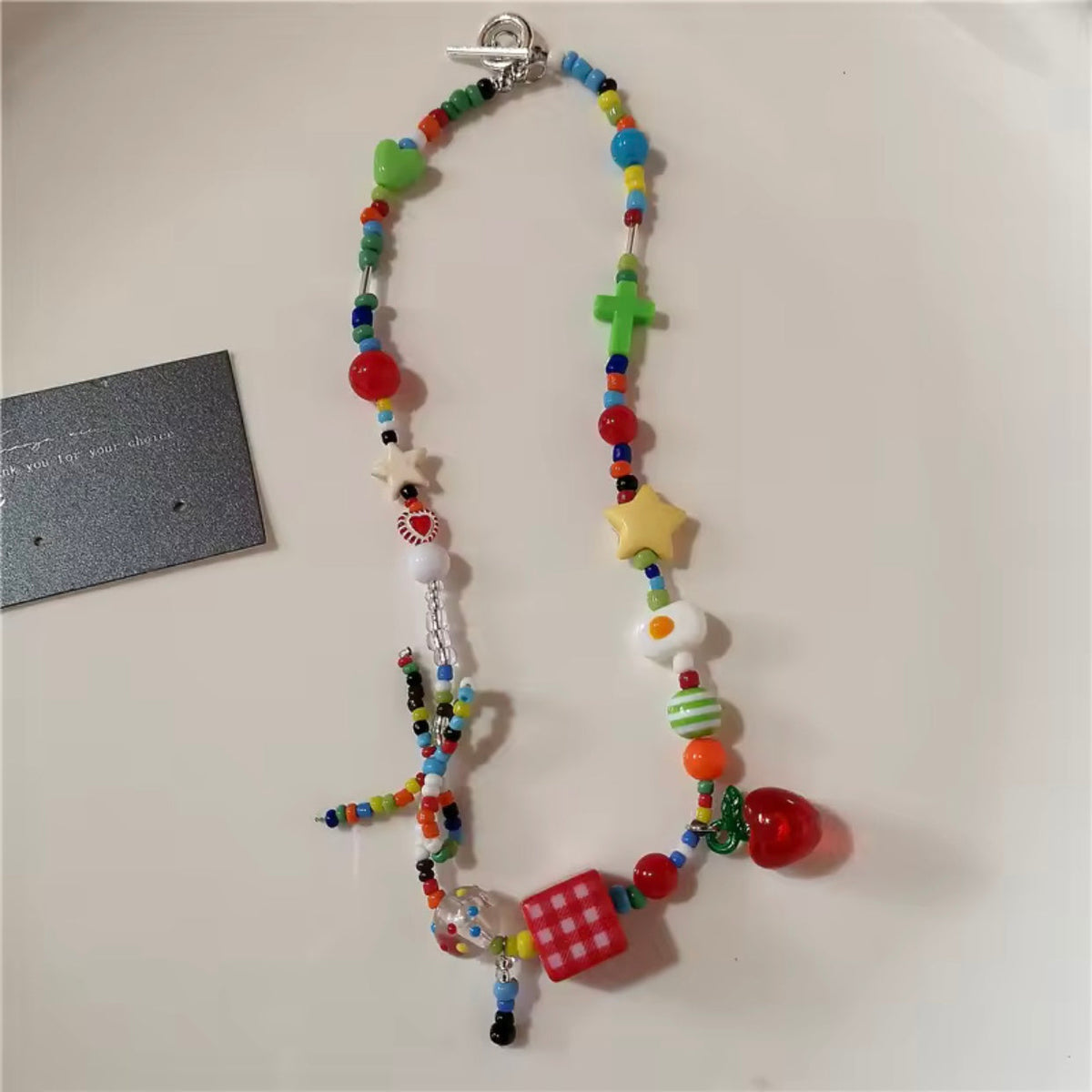 beaded necklaces