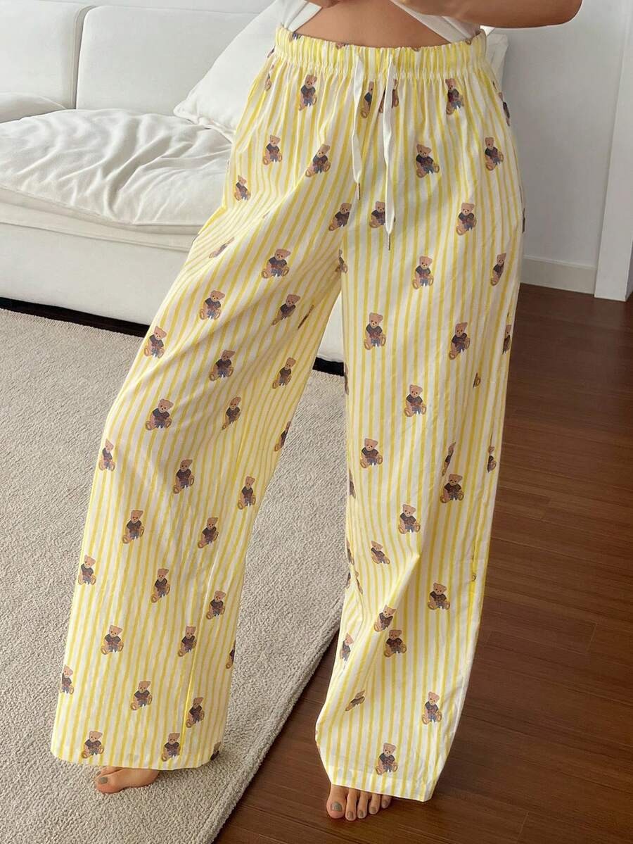 yellow teddy pj
