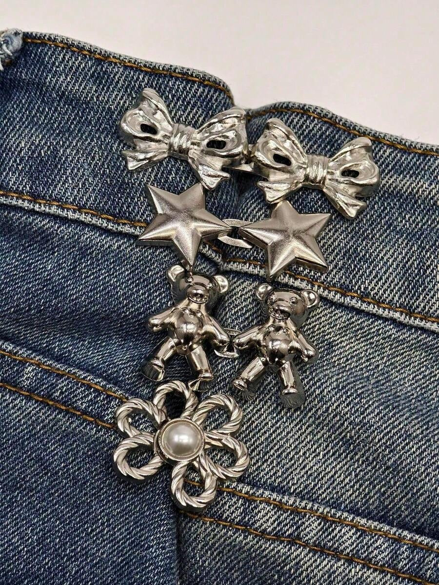 cinch clips silver