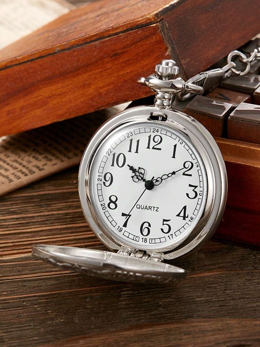 silver pocket watch