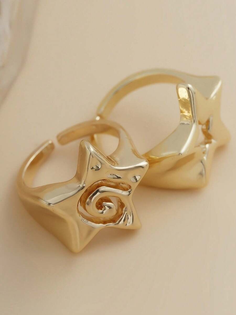 star gold ring