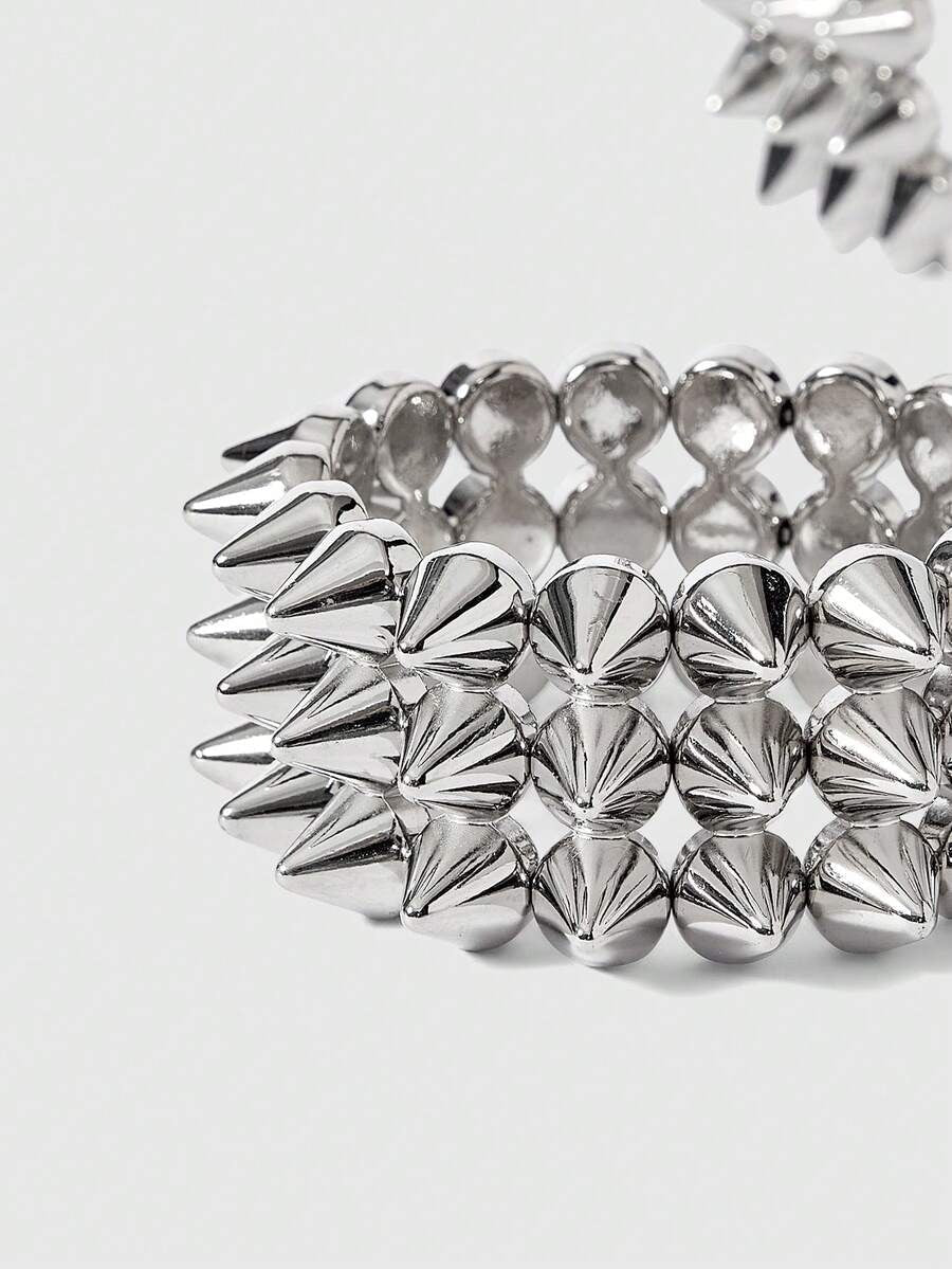 silver thorn bracelet