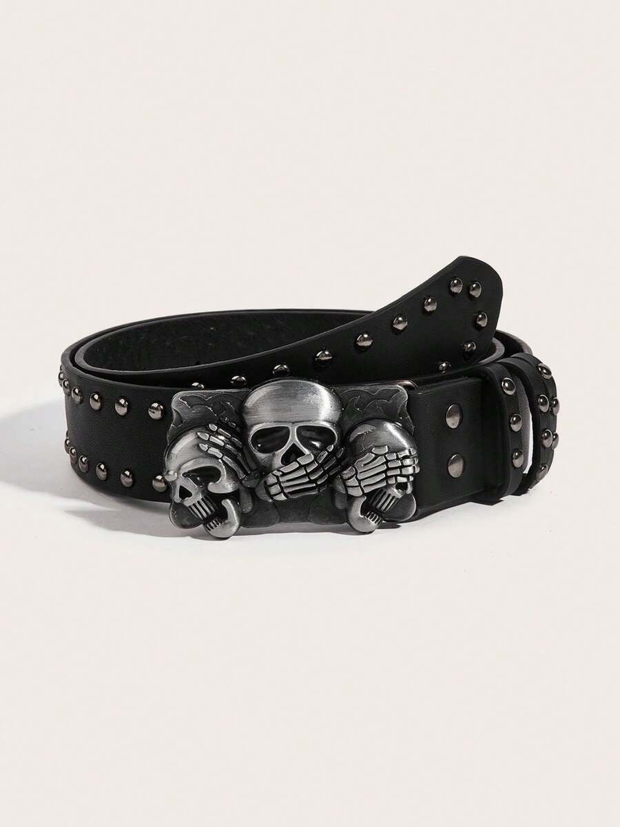 iron creed skull belt