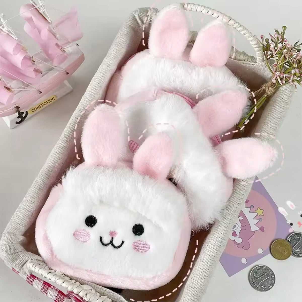 bunny 🐰 coin purse