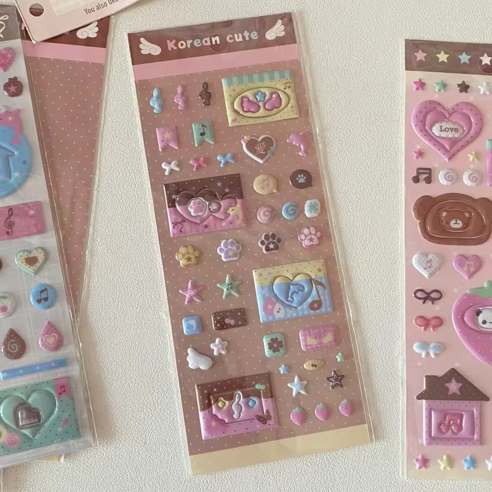 korean foam stickers