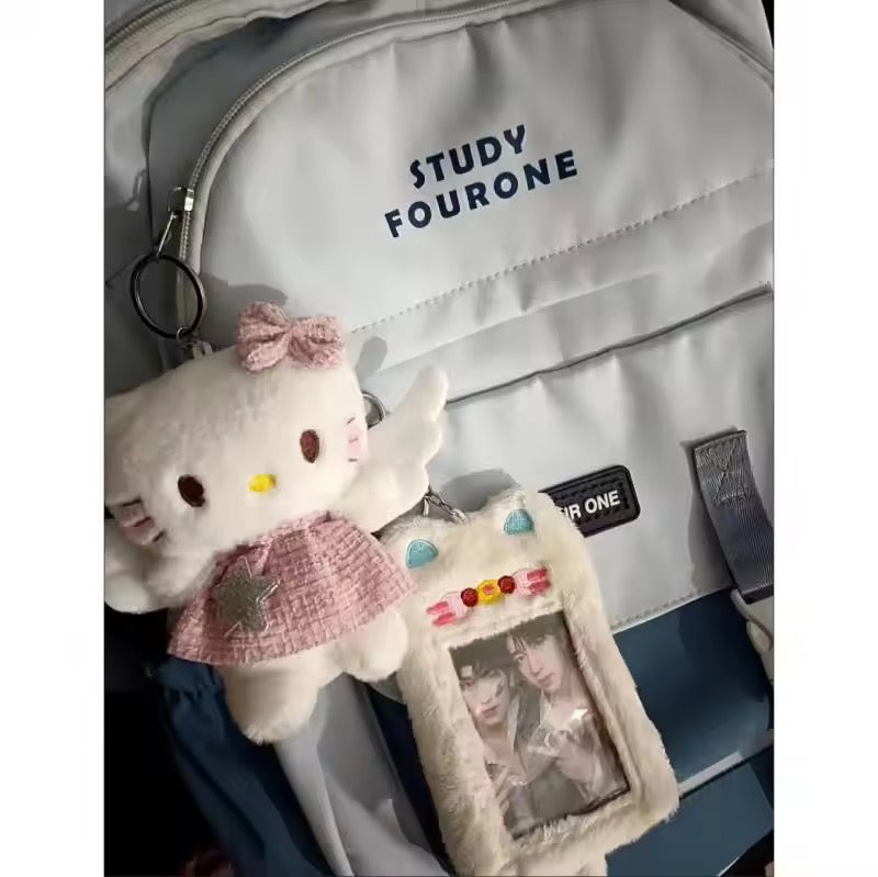 hello kitty plushie keychain 🪽