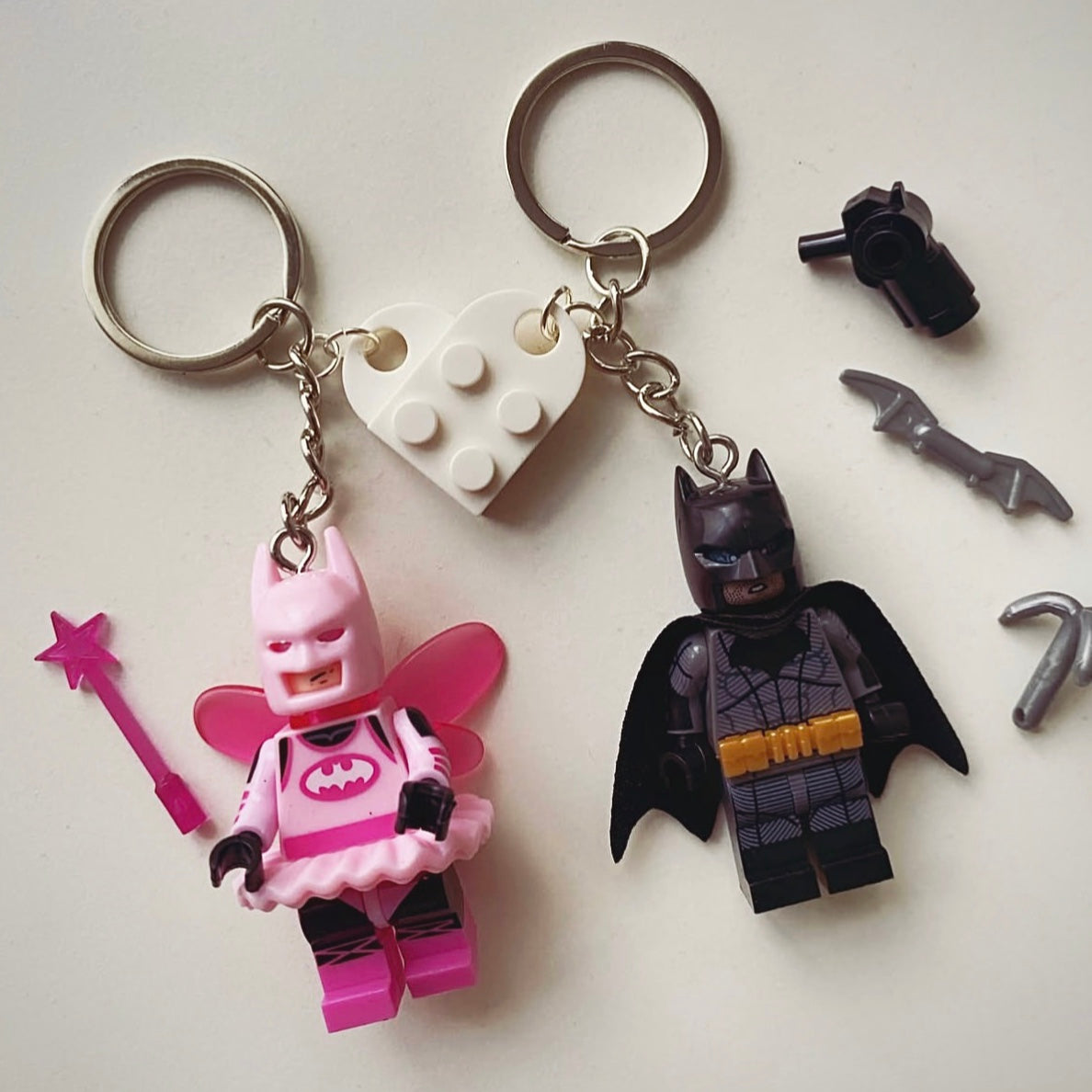 batman lego keychain