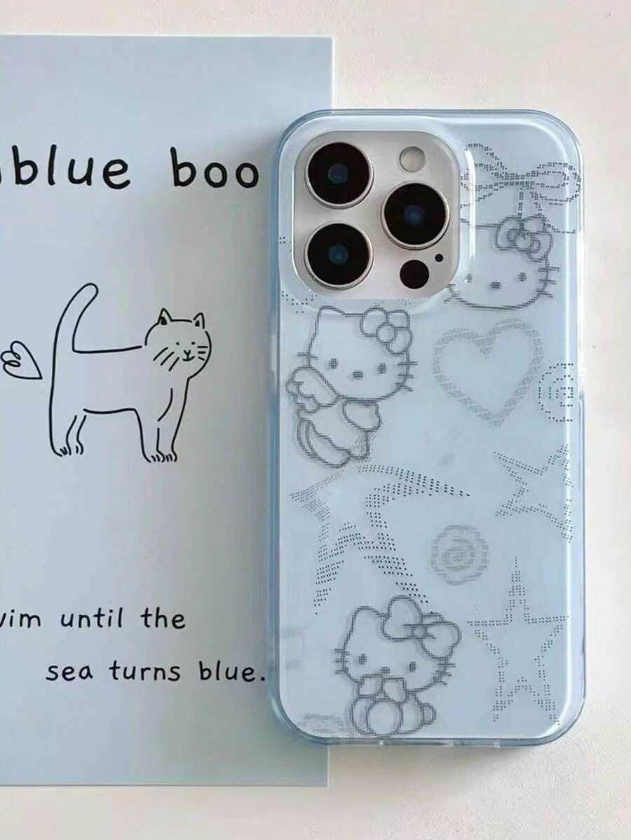 baby blue hello kitty case