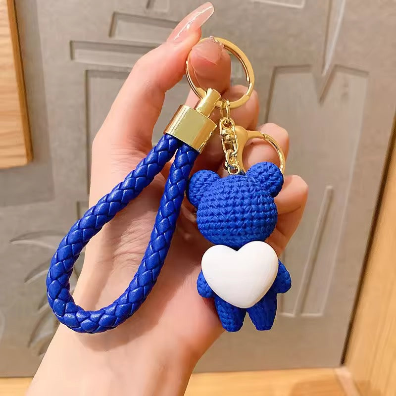 lovely runner matching keychain