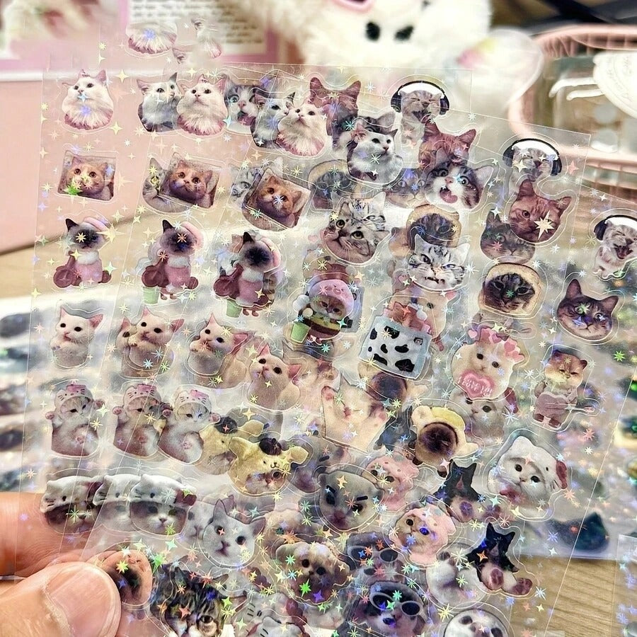 cat sticker sheets