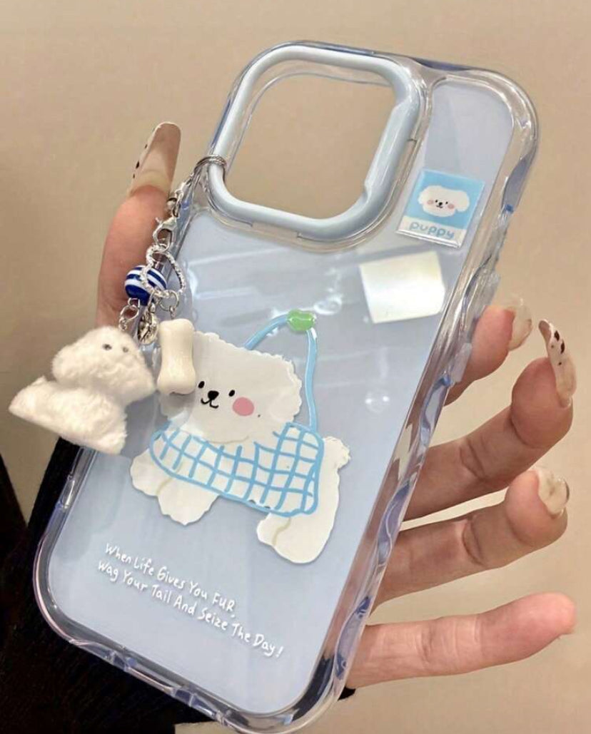 baby blue puppy case