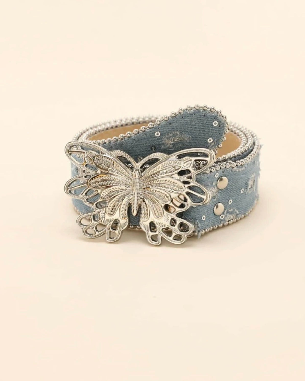 butterfly buckle belt