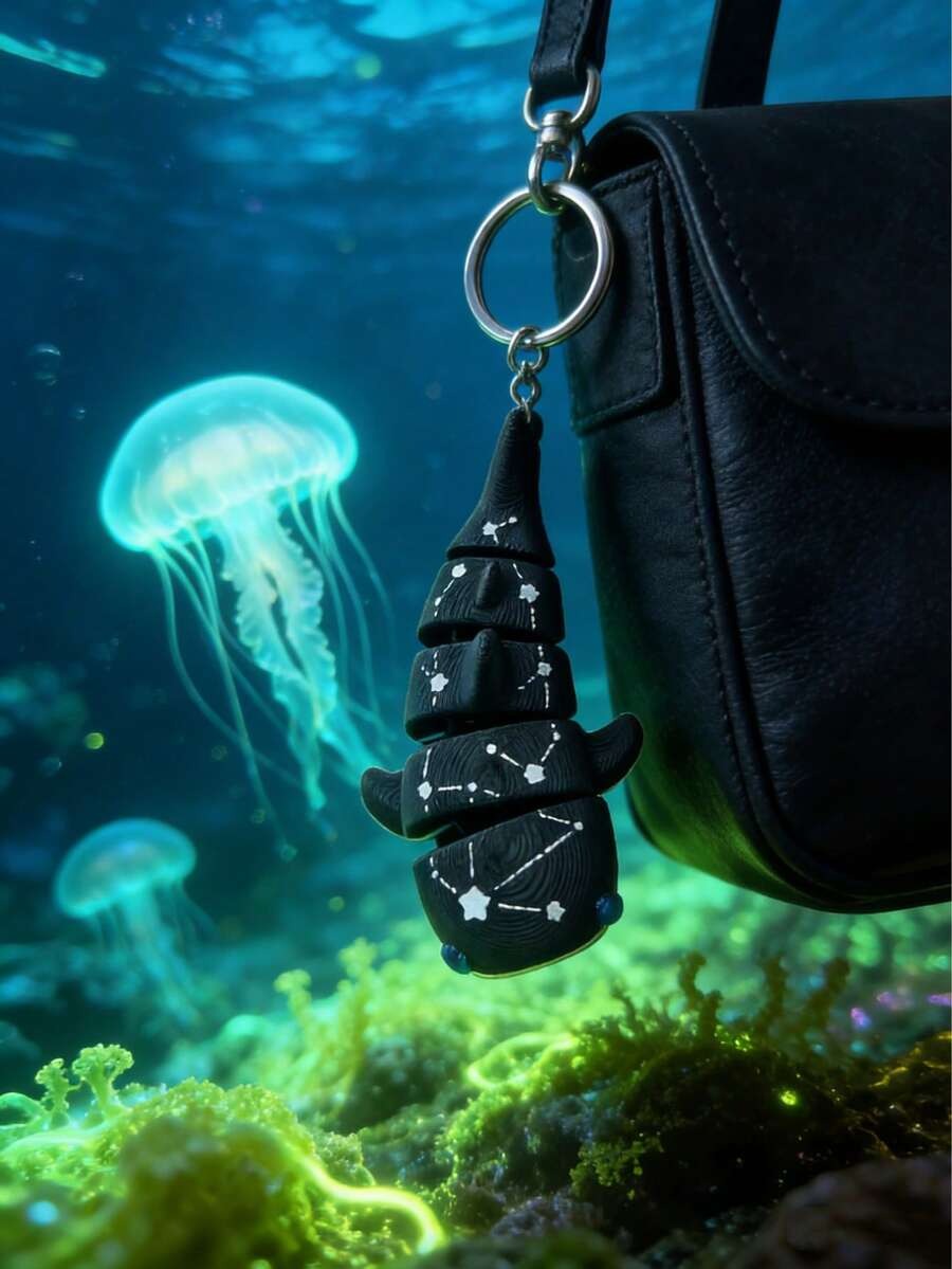 Whale keychain