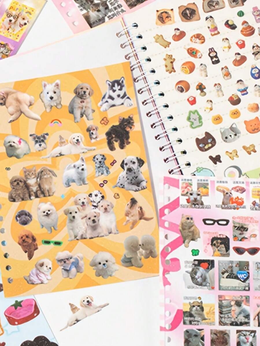 cat sticker book