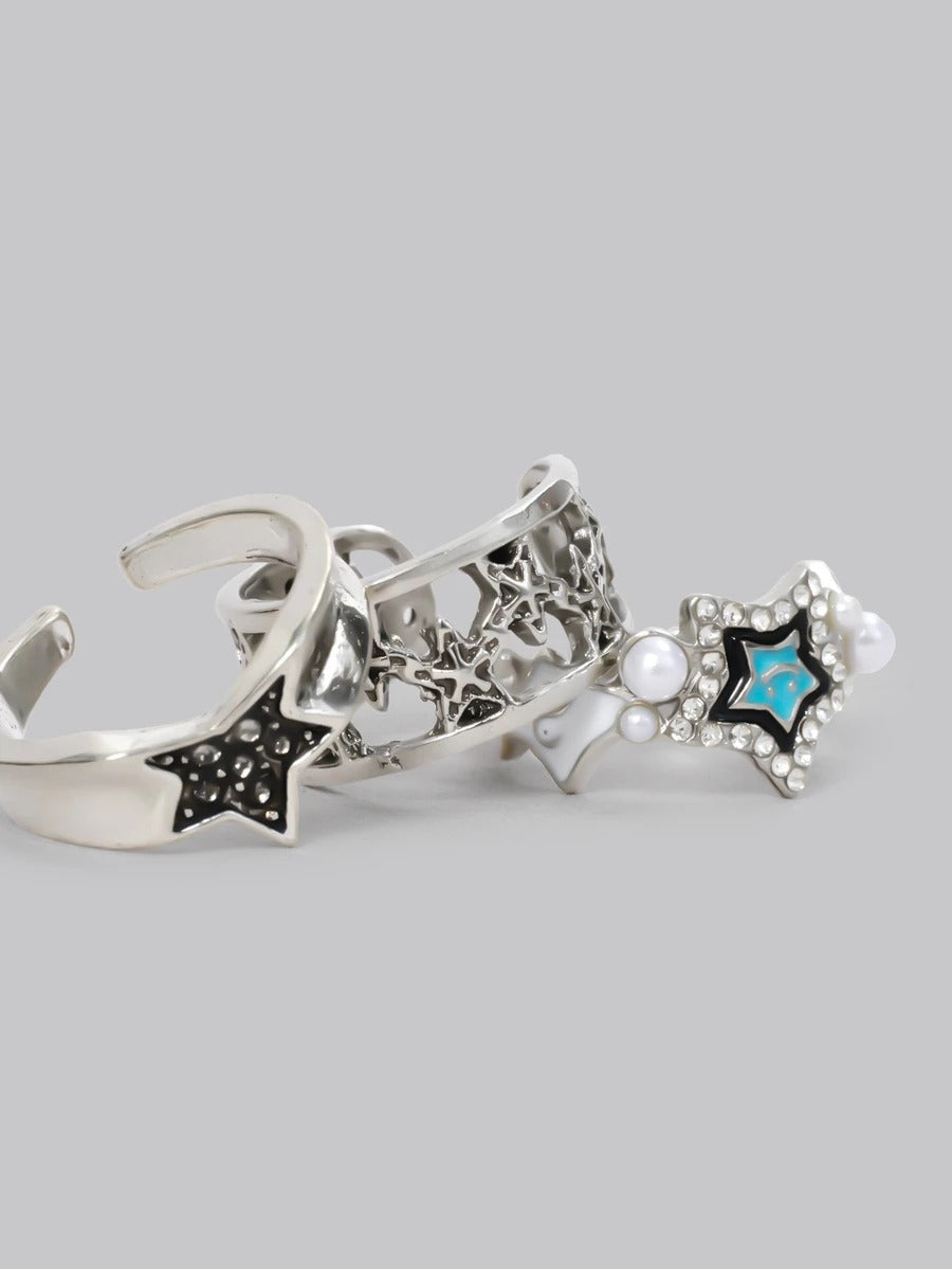 star ring set