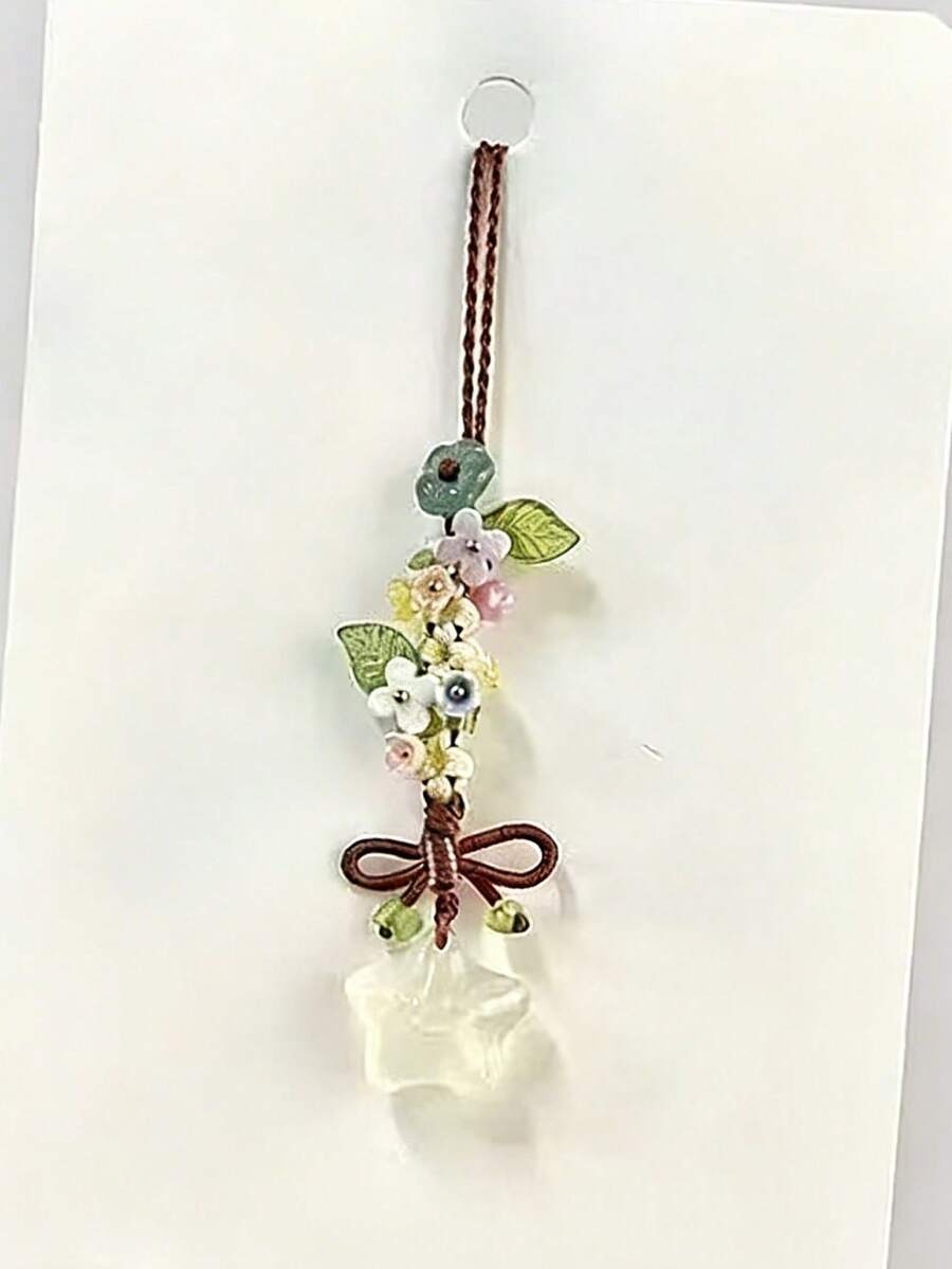blossom phone charm