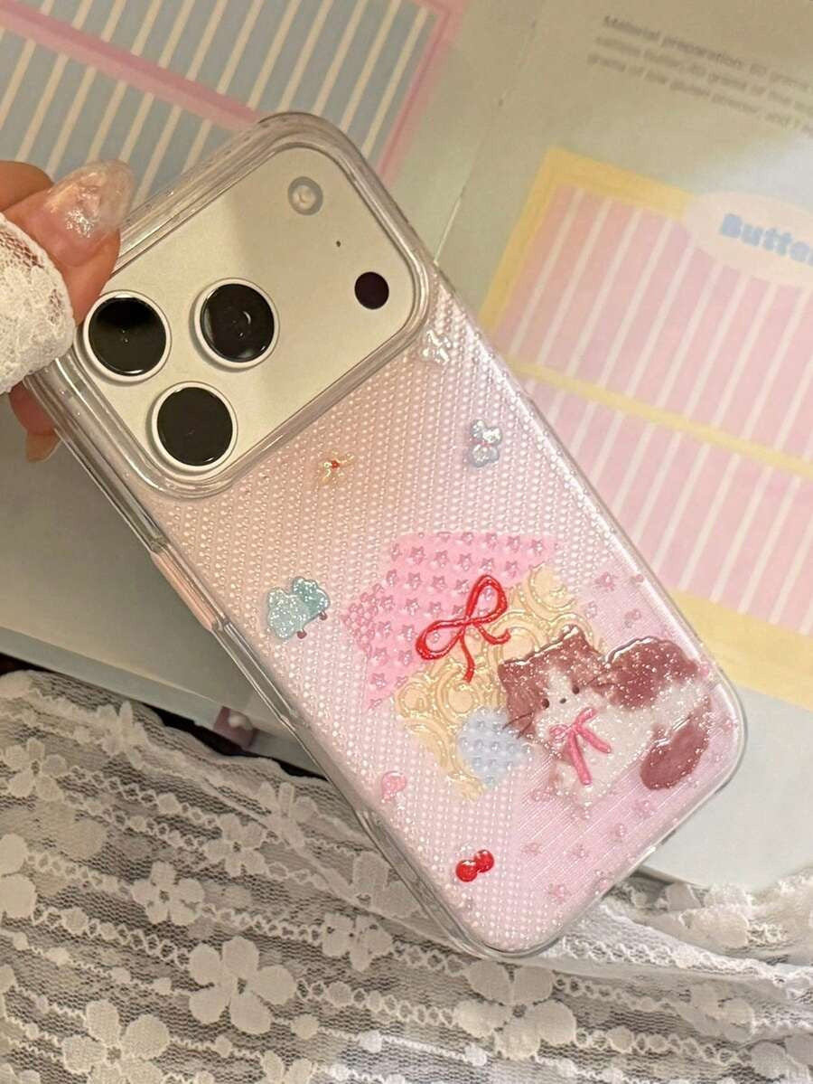 glitter cat case