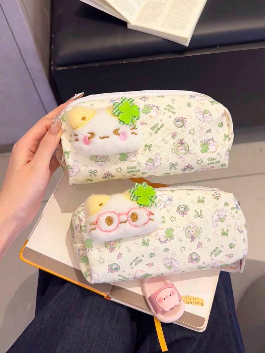 kawaii clover pouches