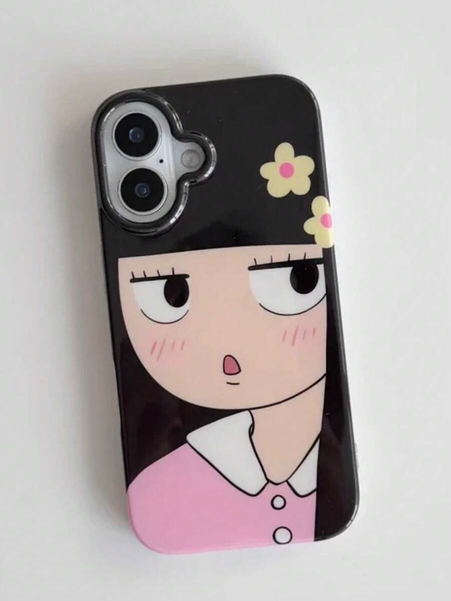 flower anime girl case