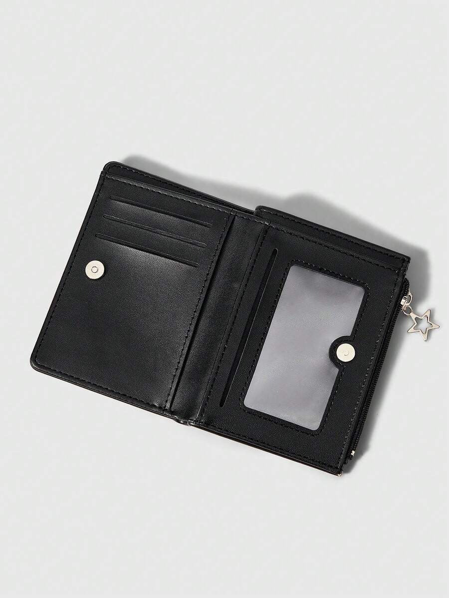 striped anime girl wallet