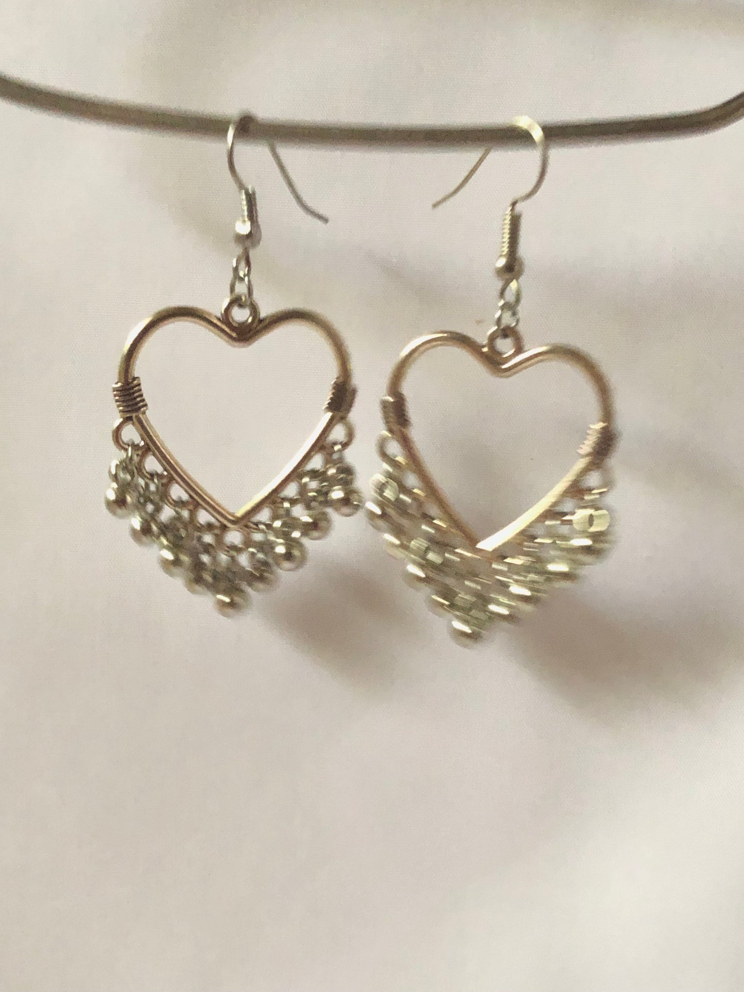 heart earrings