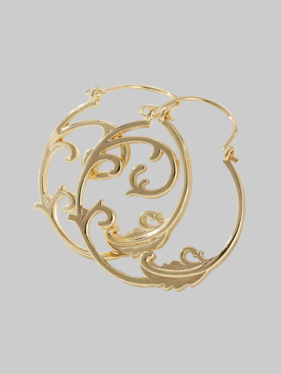 scrollwork hoops
