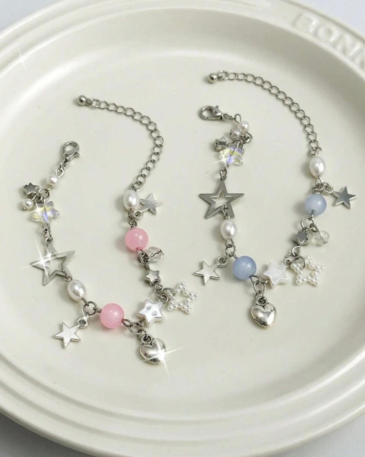 star heart bracelets