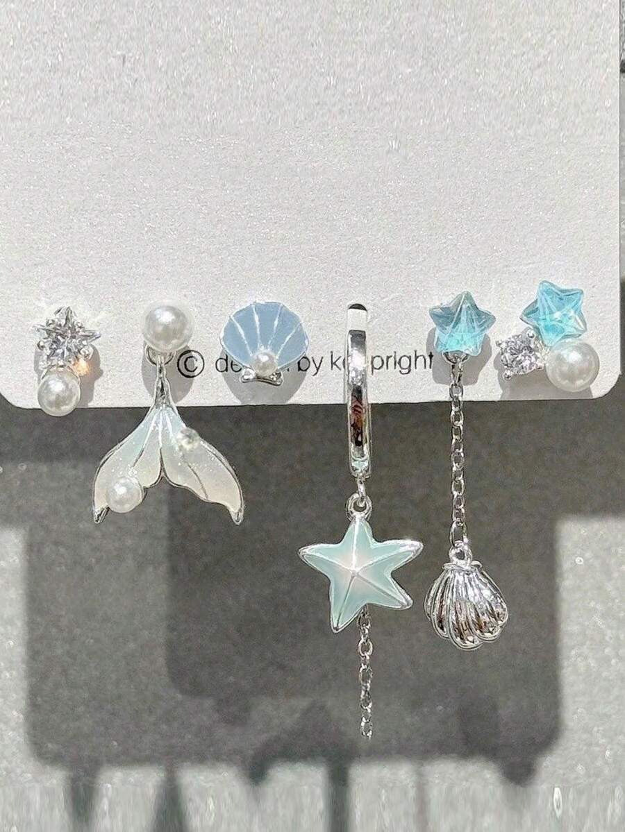 siren's treasure earrings set
