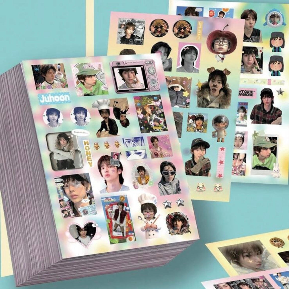 juhoon from cortis: sticker sheets
