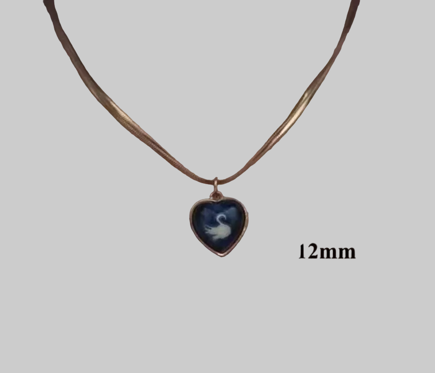 swan necklace