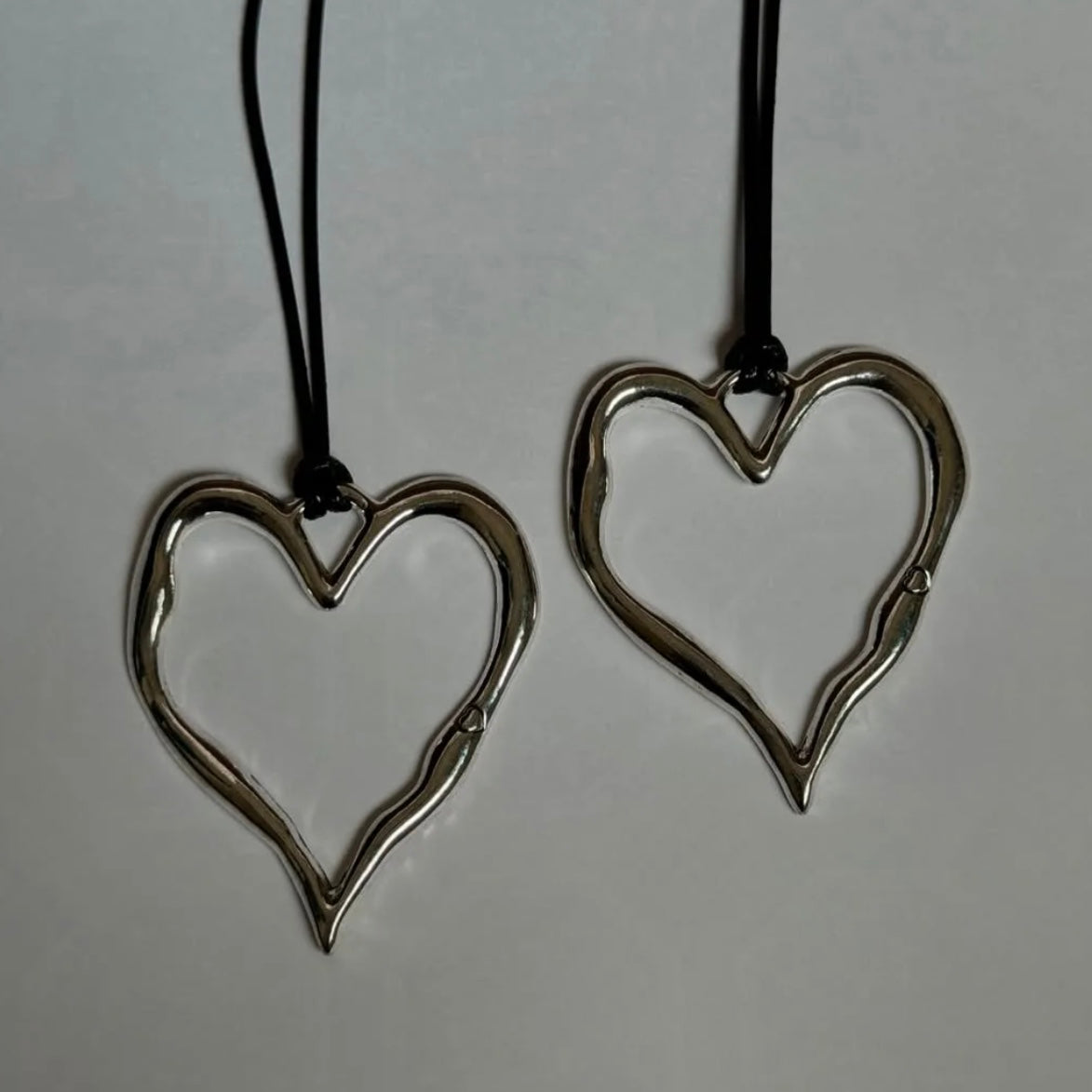 large size , heart star necklaces