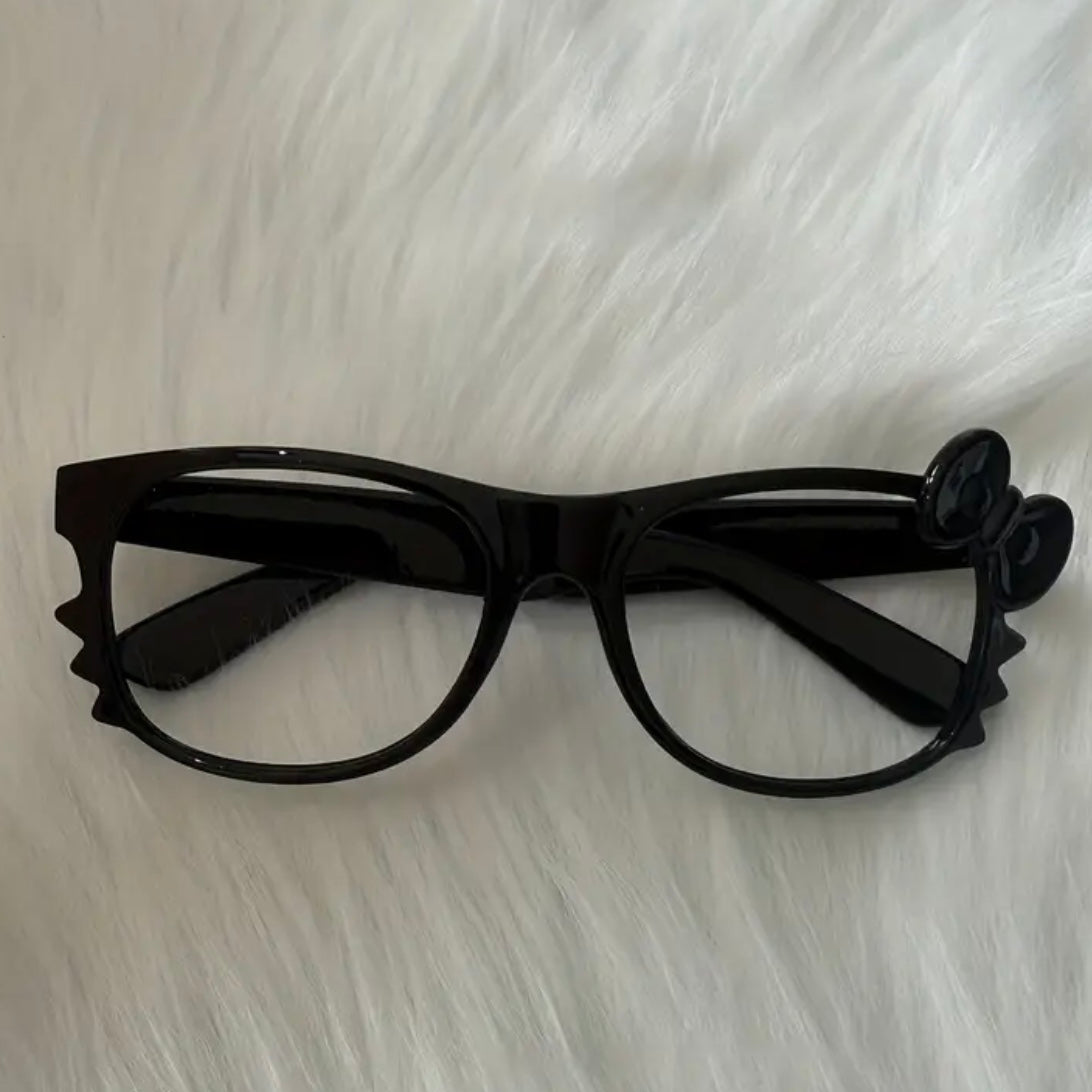 hello kitty black glasses frame