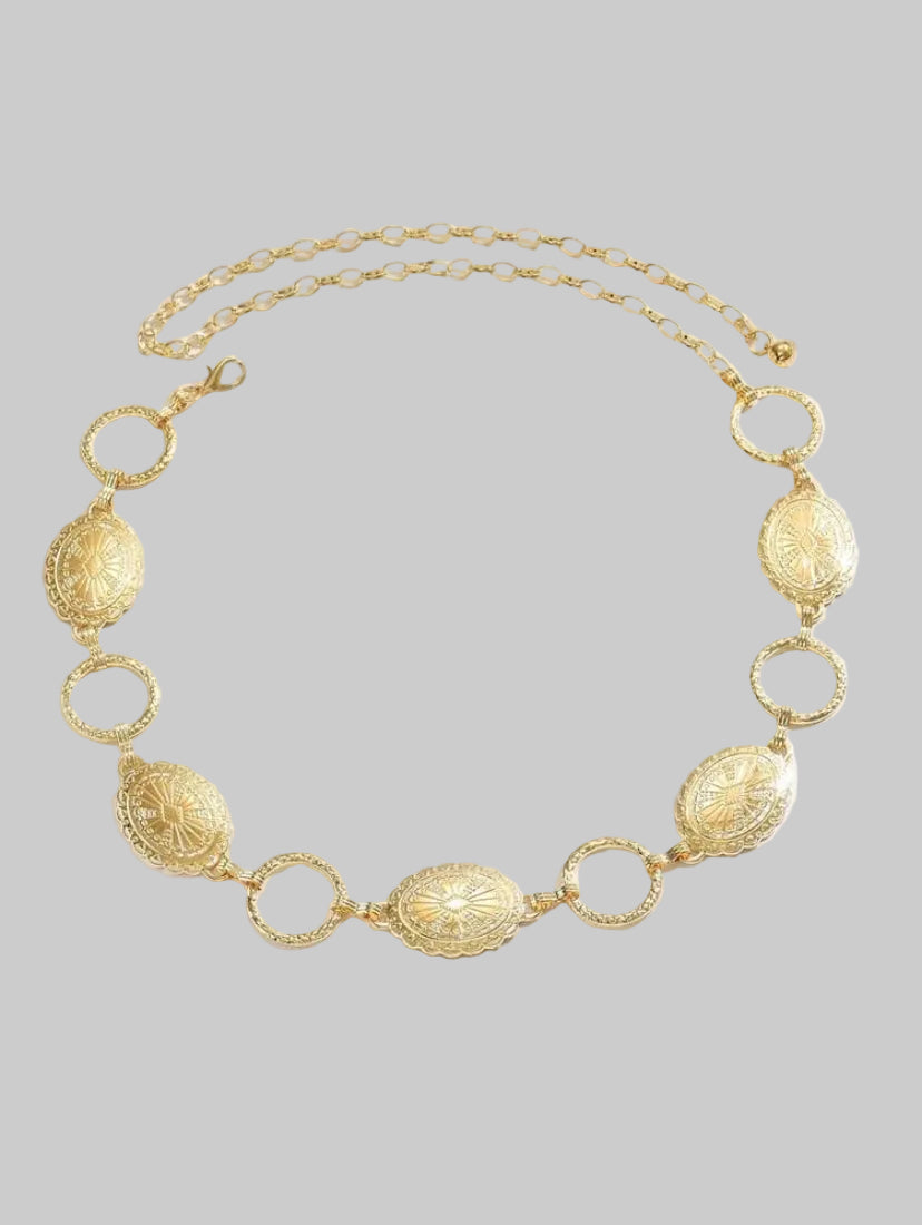 concho gold waist chain