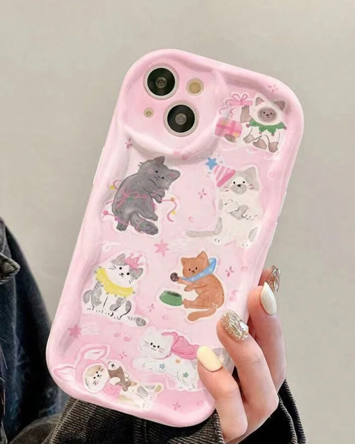 pink kitty case