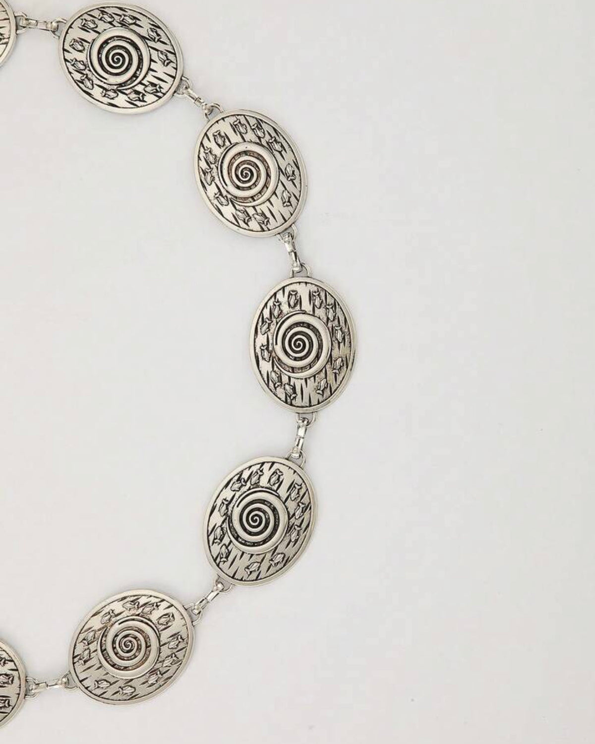 circle waist chain / gold n silver