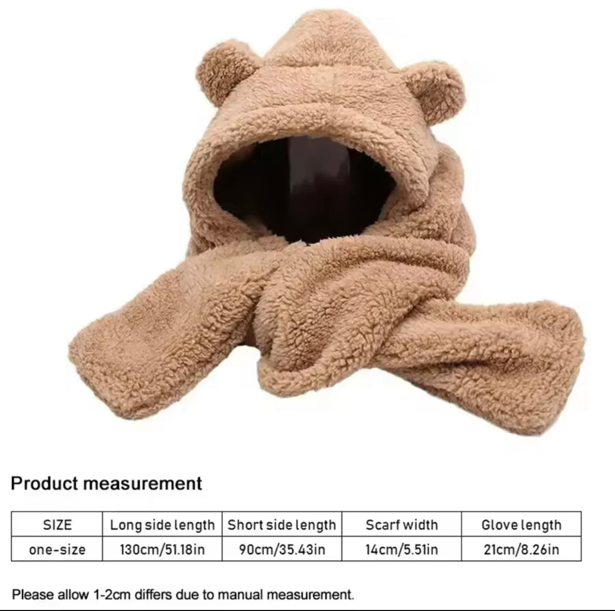 bear scarf
