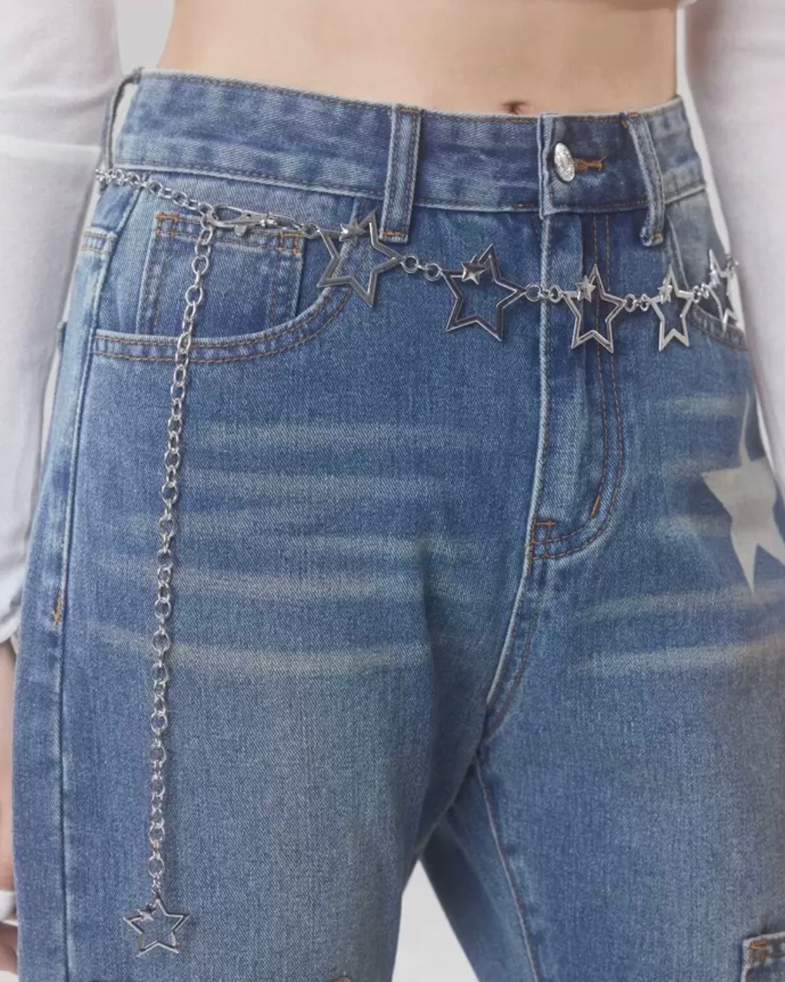 star waist chain