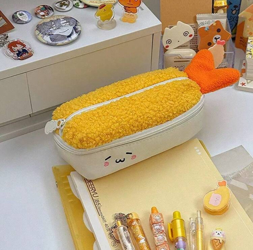 fired shrimp pencil case