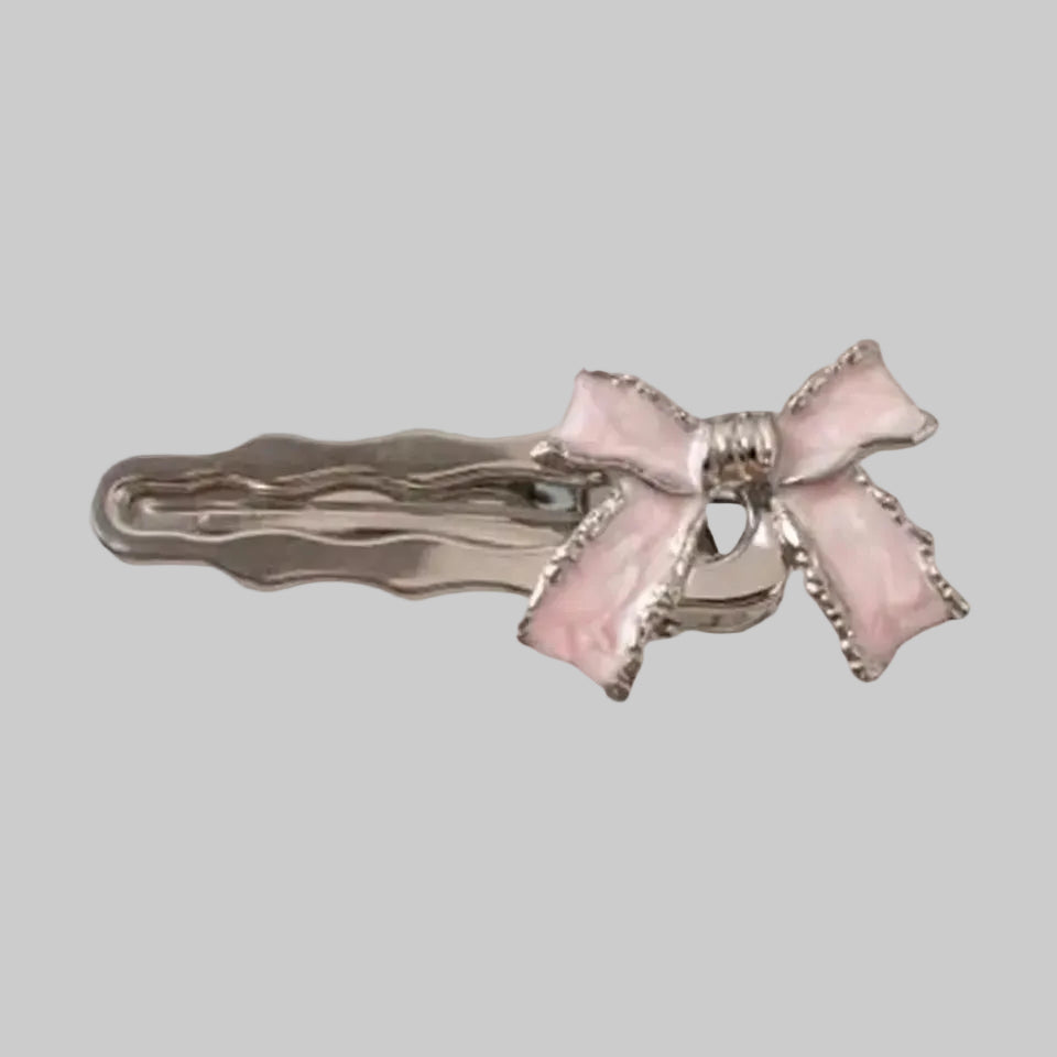 bow hair pin