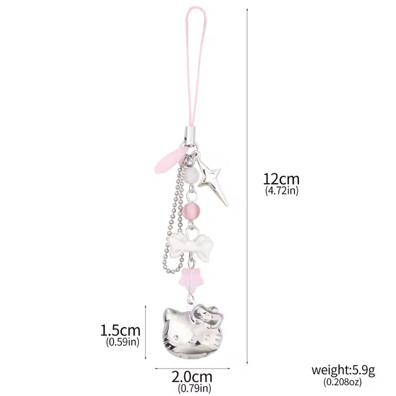 hello kitty phone charm