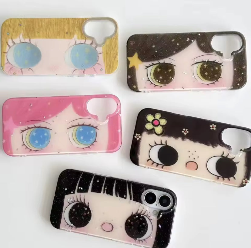 kawaii cartoon eye case