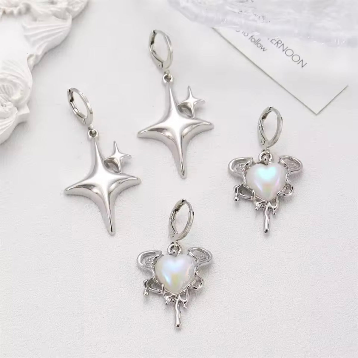 sparkle earrings