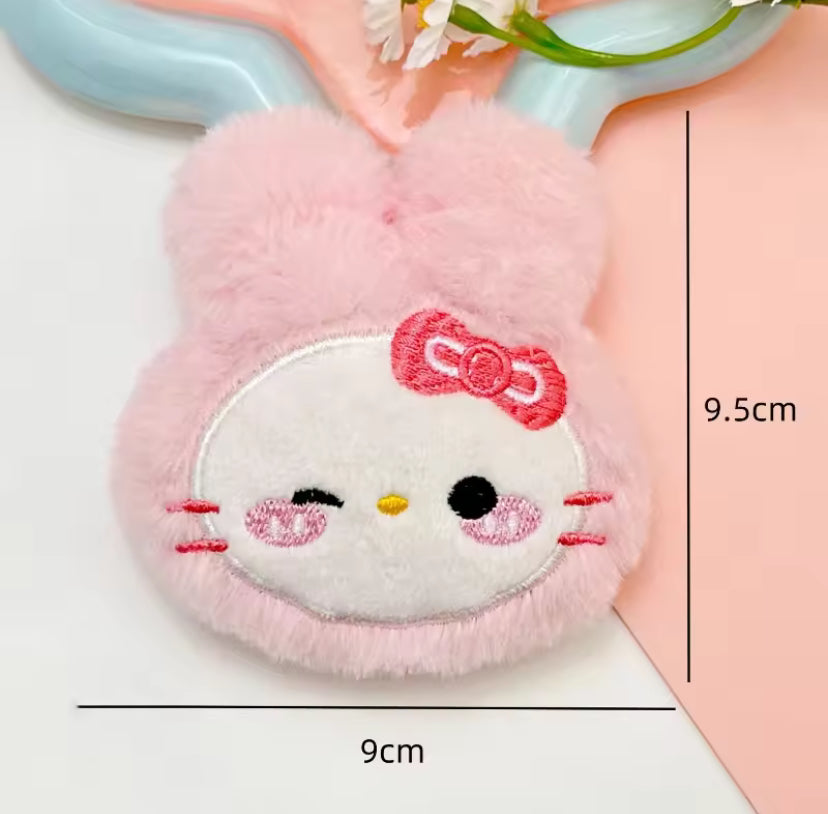 hello kitty plushie keychains