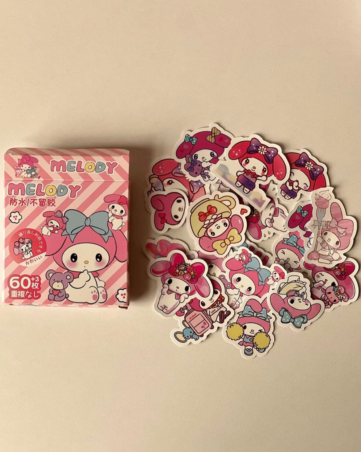 sanrio sticker box
