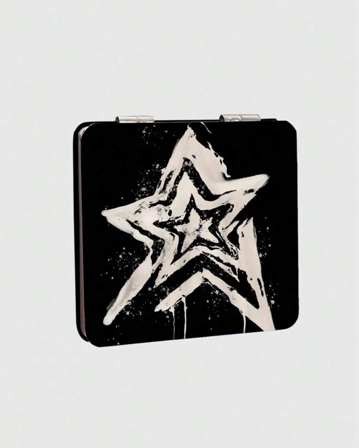 gothic star hand mirror