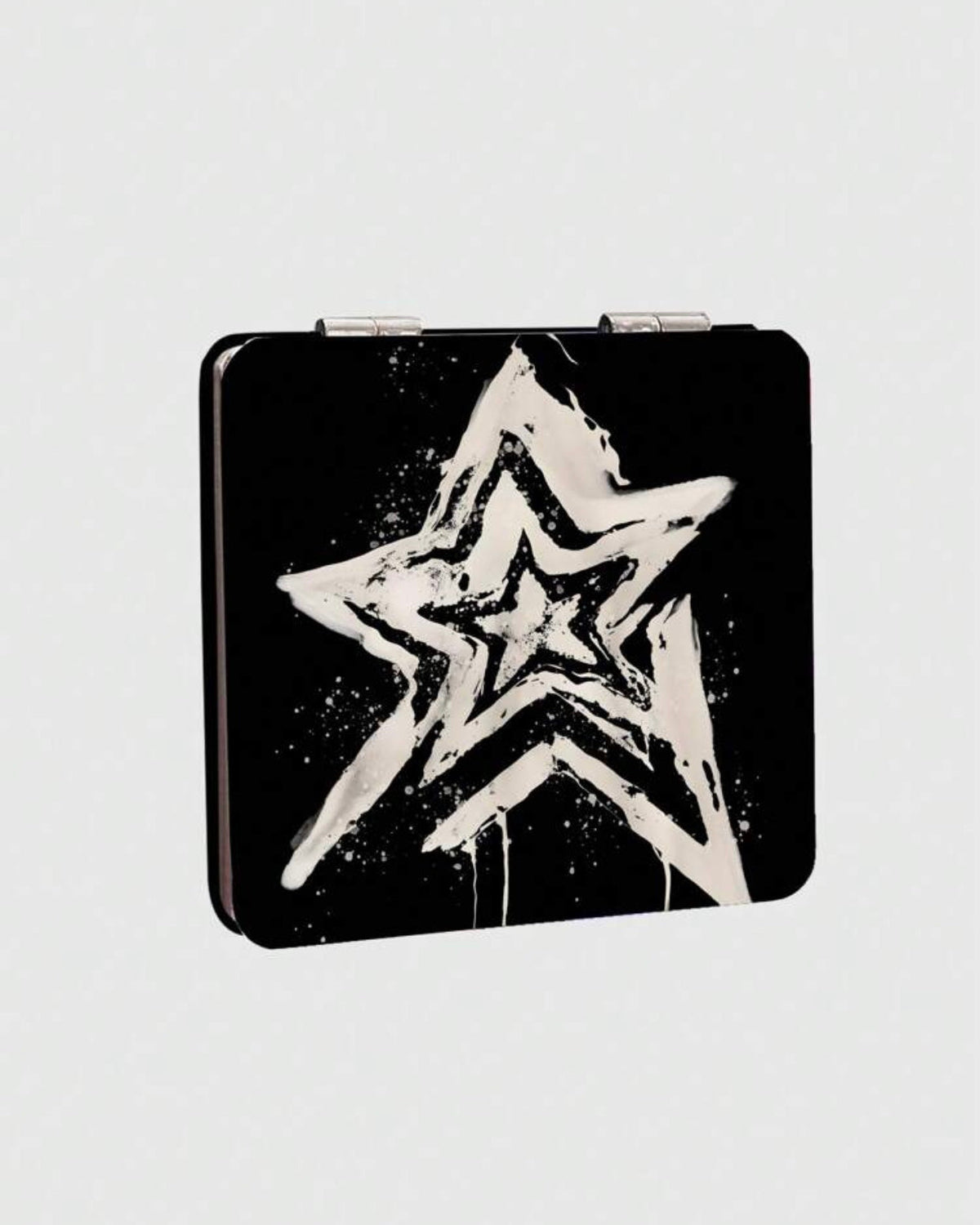 gothic star hand mirror