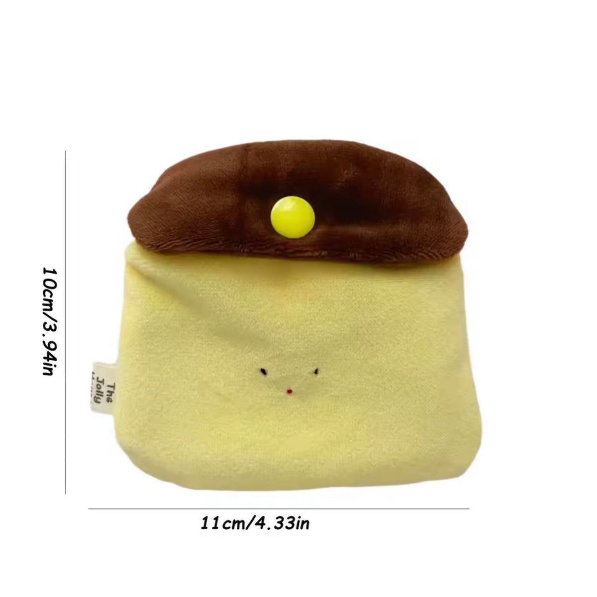 pudding plush wallet