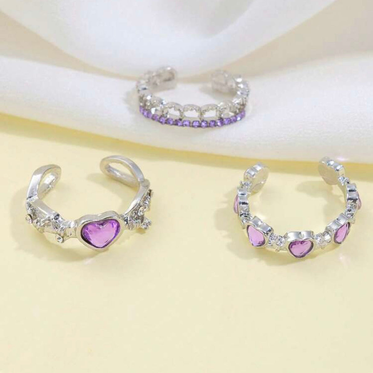 purple ring set