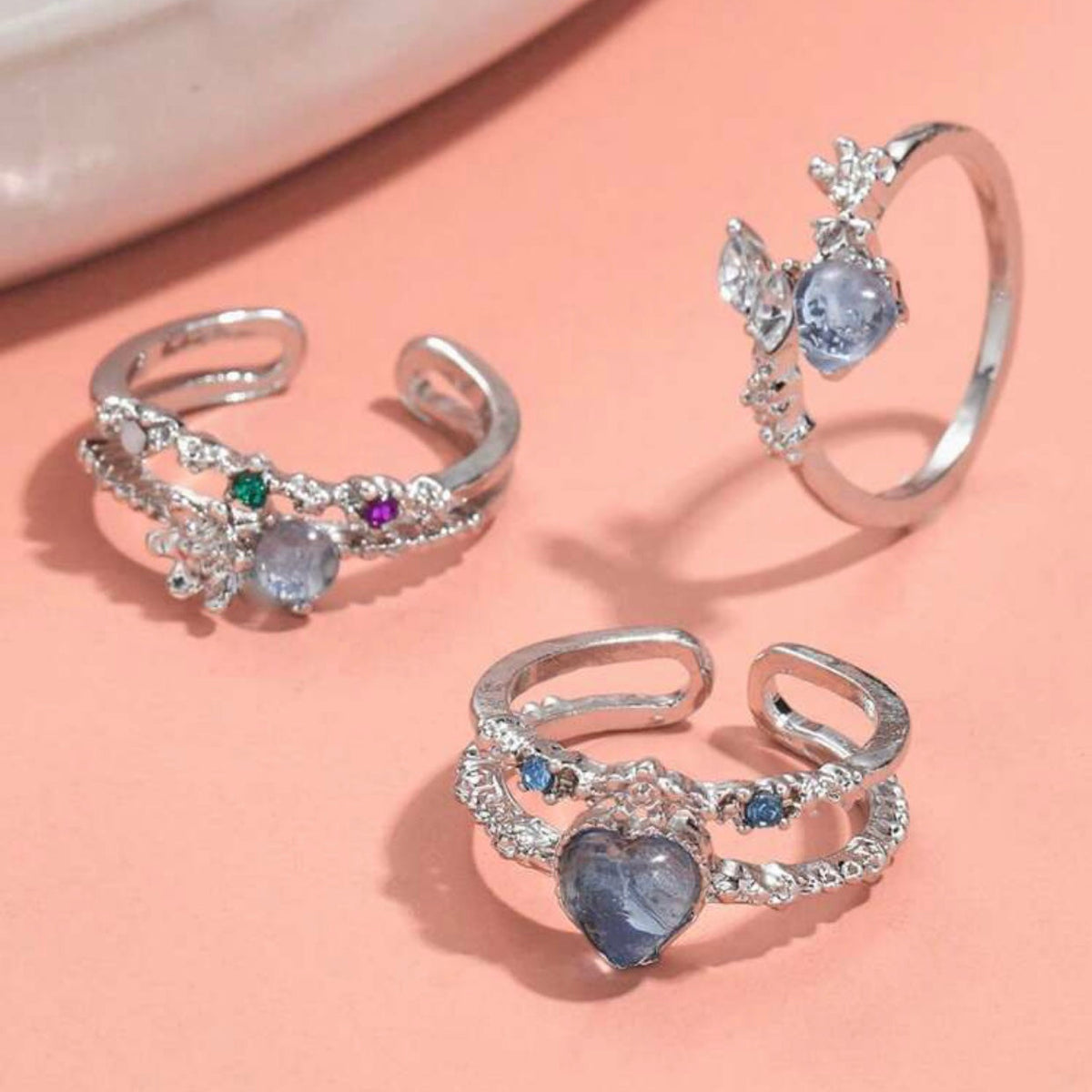 blue ring set
